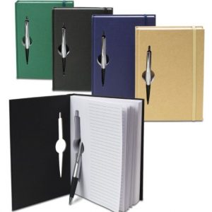 בלוק נייר ( טליקו) כריכה עבה עם עט