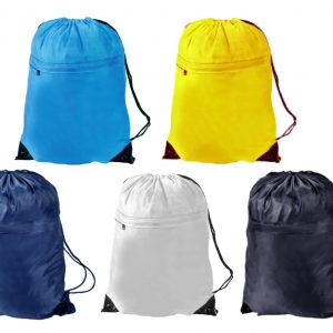 תיק גב עם שרוכים בצבעים