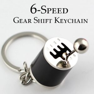 מחזיק מפתחות בעיצוב תיבת הילוכים ידנית