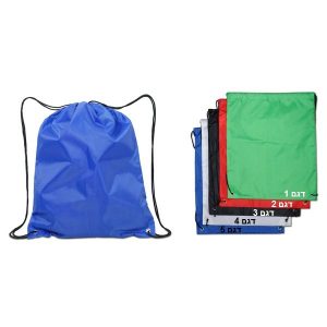 תיק ניילון עם שרוך