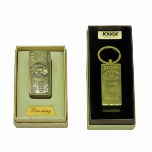 מצית אקולוגי USB בעיצוב מטיל זהב