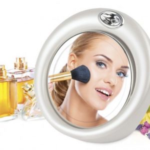 מראה עוגלה לאיפור וטיפוח