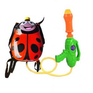 רובה מים עם מיכל מים בצורת חיפושית