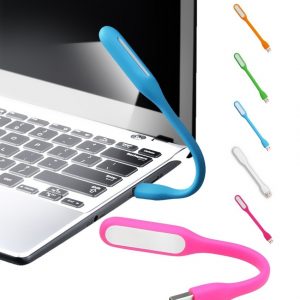 מנורת LED גמישה המתחברת לכניסה USB