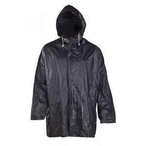 מעיל רוח וגשם שחור